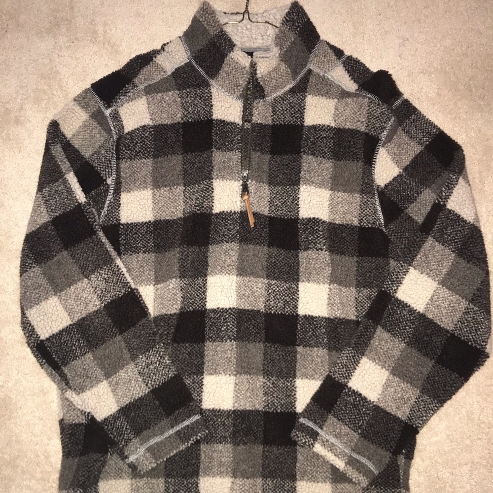True Grit Pullover - Buffalo Check